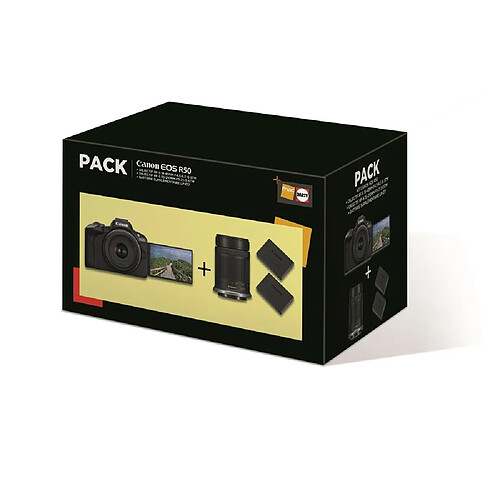 Canon EOS R50 + 18-45mm & 55-210mm