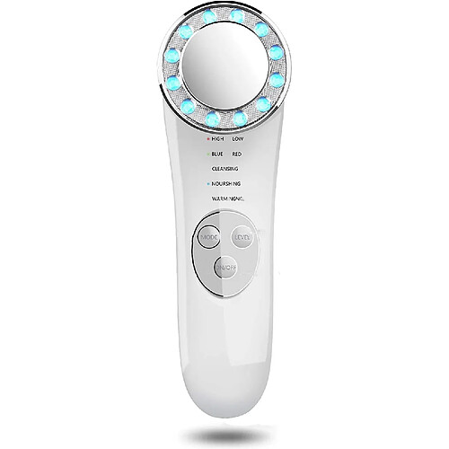 Chrono Appareil anti-rides ultrason visage - Blanc