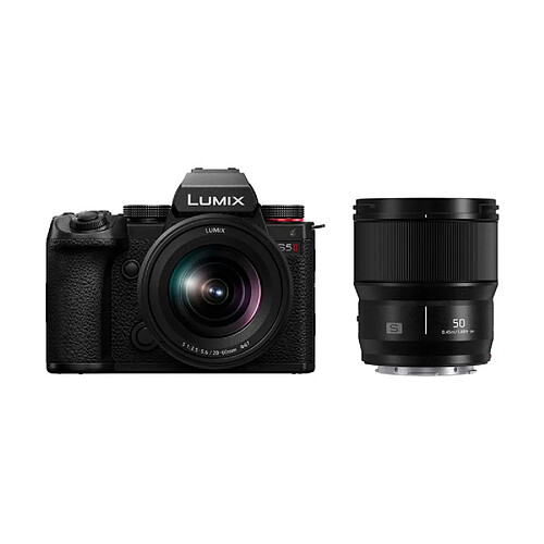 Panasonic Lumix S5 Mark II + S 20-60mm + S 50mm