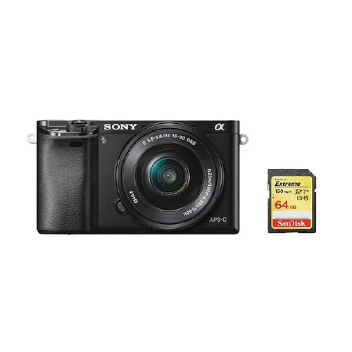 Sony A6000 Black KIT SEL 16-50MM