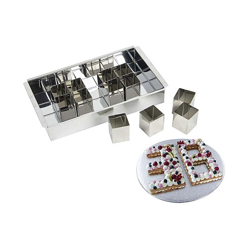Lily cook Moule Number Cake - Inox