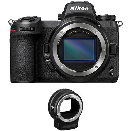 NIKON Z6II Noir + FTZ Adaptateur