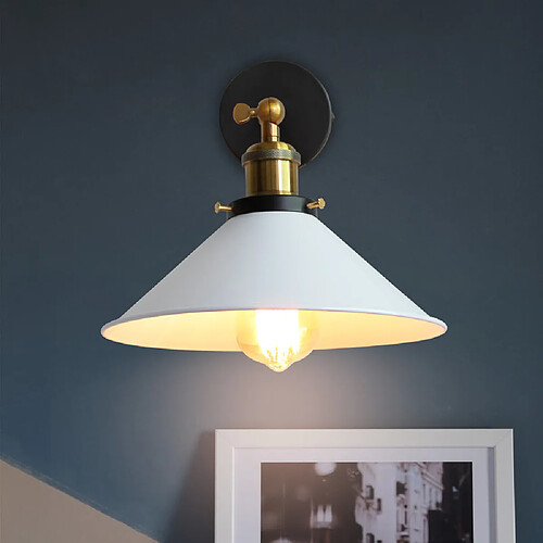 Stoex Applique murale double - Blanc