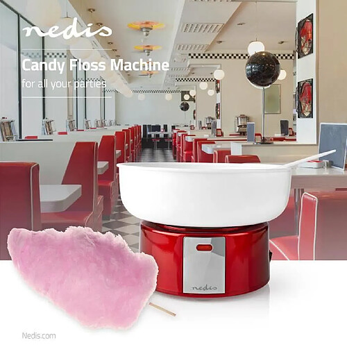 Machine à barbe à papa - Rouge