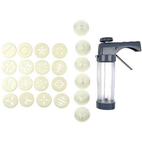 Lily cook Presse à biscuits - Gris