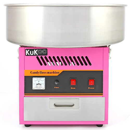 Monstershop KuKoo Machine à Barbe à Papa & Dôme