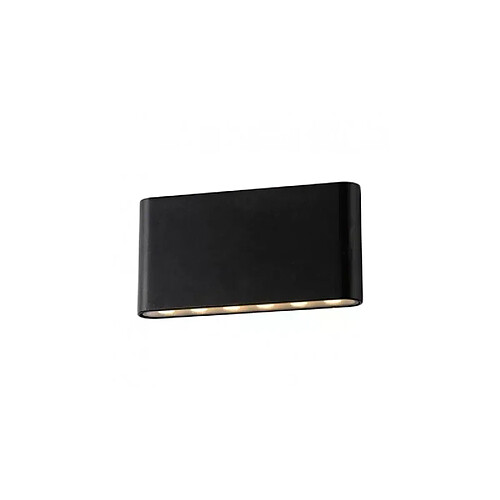 Miidex Applique Murale Rectangulaire LED 10W Gris Anthracite