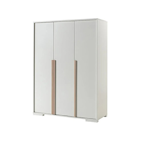 Mes Armoire 3 portes enfant - Blanc