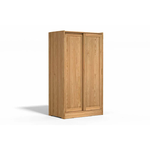 Decopin Armoire penderie 2 portes - Bois clair