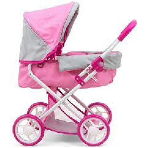 Milly mally Poussette pour poupée - Rose
