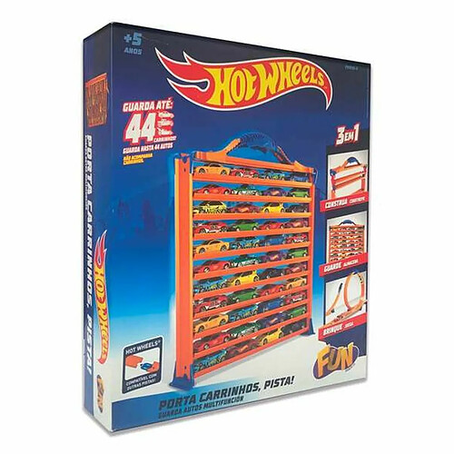 Hot wheels Porte-documents voiture - Orange