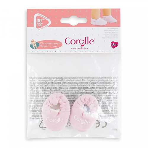 Corolle Chaussons pour poupée - Rose