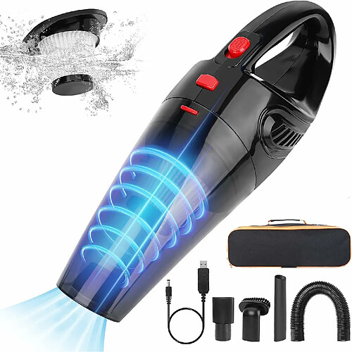 Vendos85 Aspirateur à main sans fil - Noir