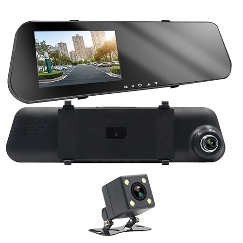 Avizar Dashcam rétroviseur Full HD