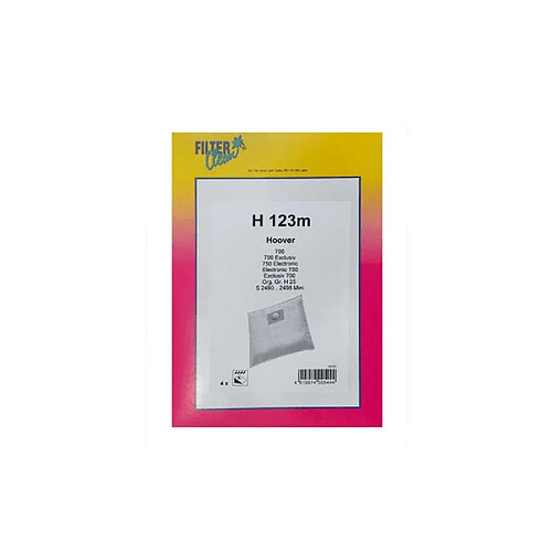 Sacs Zephir650 pour aspirateur Tornado