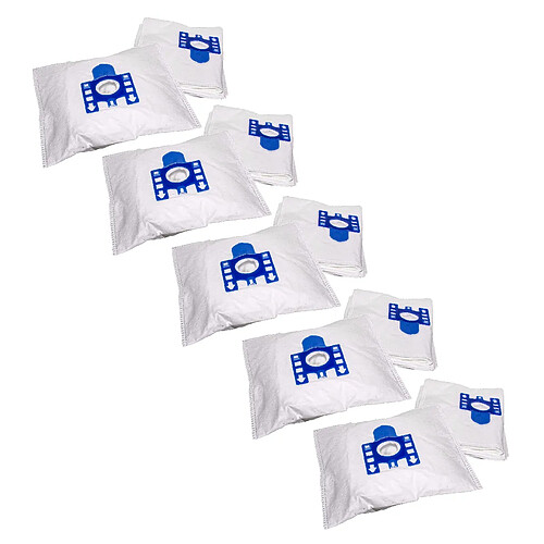 Vhbw sacs d’aspirateur compatibles Miele F/J - Pack de 50