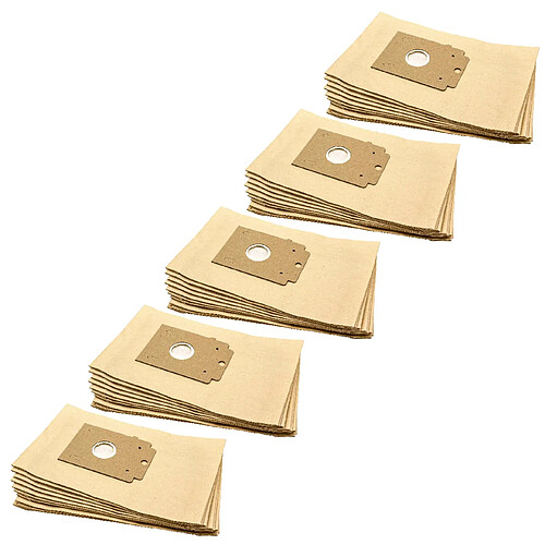 Vhbw sacs d’aspirateur compatibles Easyclean SI 71 - Pack de 50