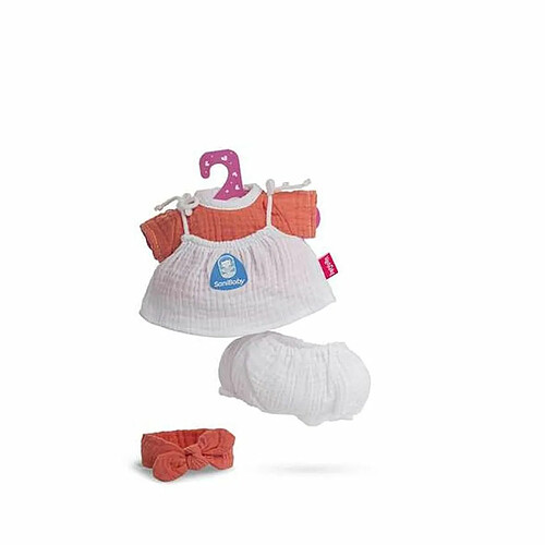 Berjuan tenue pour poupée Sanibaby - Corail