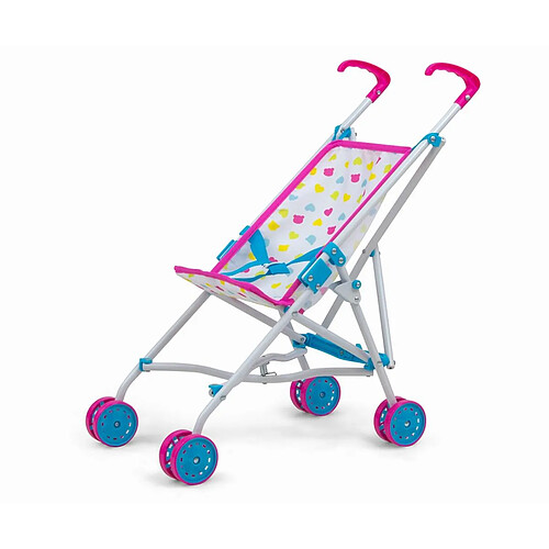Milly mally poussette de poupée Julia - Multicolore