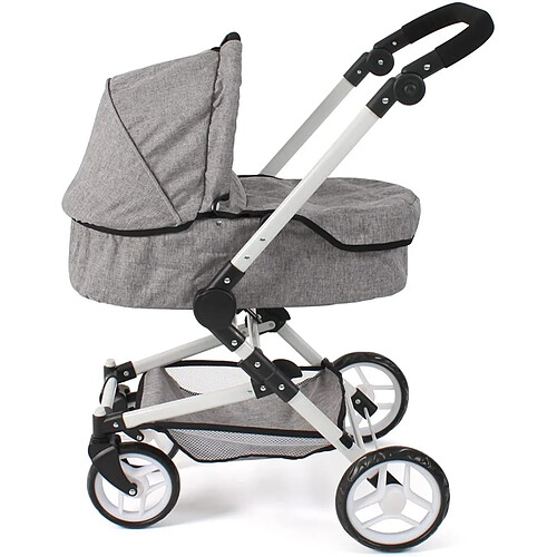 Bayer Chic 2000 Siège Auto Pour Poupée Avec Adaptateur – Accessoire Poussette Mika, Nele, Jara, Linus, Gris/Rose