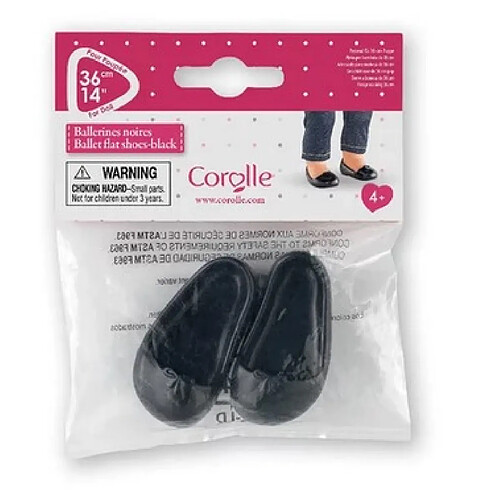 Corolle Ballerines pour poupée – Noir