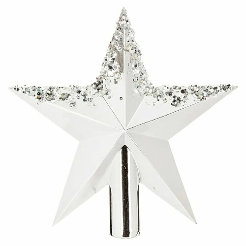 Cimier Étoile Argent 22cm