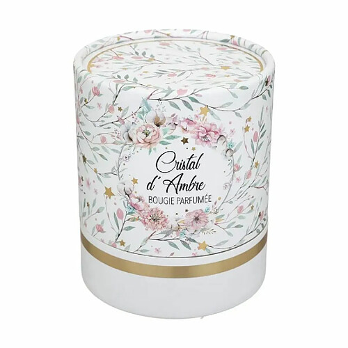Bougie Parfumée Souffle Polaire 210g Blanc