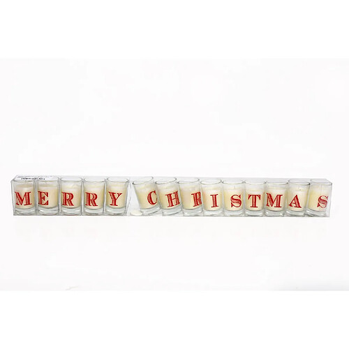 Heart of the home Bougie en pot Merry Christmas