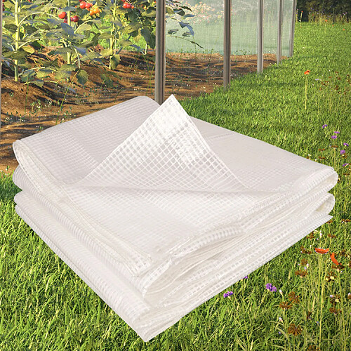 Idmarket Bâche armée transparente 8x12 m