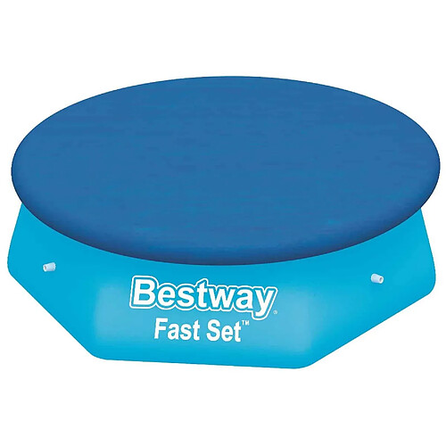 BESTWAY Bâche Hivernage Ø244 cm Ronde