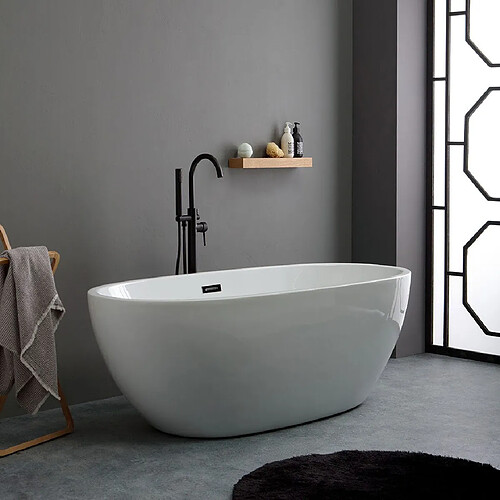 Kiamami valentina Baignoire Cassiopea - 165 x 75 cm - Ovale