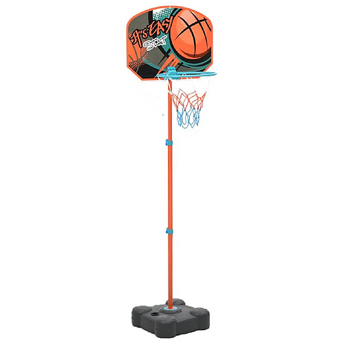 VidaXL Ensemble de Jeu de Basket Réglable 109-141 cm