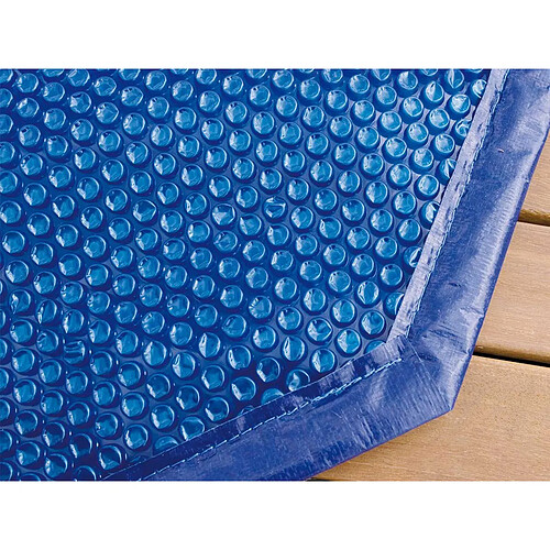 UBBINK Bâche à Bulles Piscine Bois Linéa - Bleu