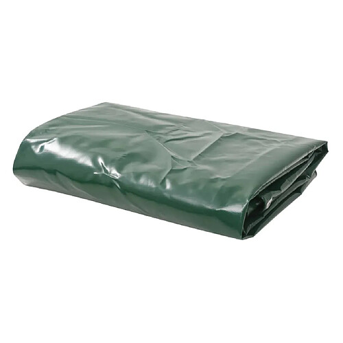 vidaXL Bâche 650 g/m² 4x4 m Vert