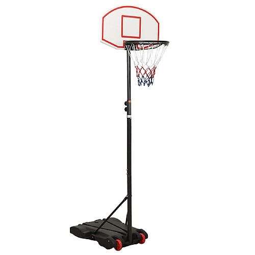 vidaXL Support Basket Blanc 216-250 cm