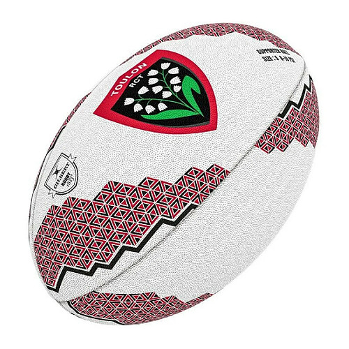 Gilbert OLD Gilbert Ballon rugby supporter Toulon - Blanc