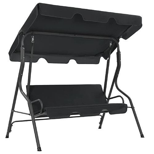 vidaXL Balancelle de Jardin - Anthracite