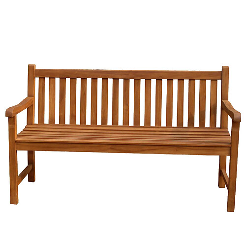 Teck'line banc de jardin teck - 2 places