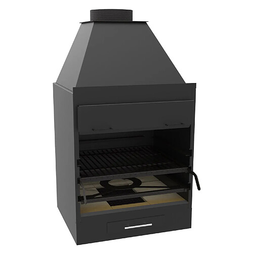 Fm Calefaccion Fm_calefaccion barbecue à charbon - avec couvercle