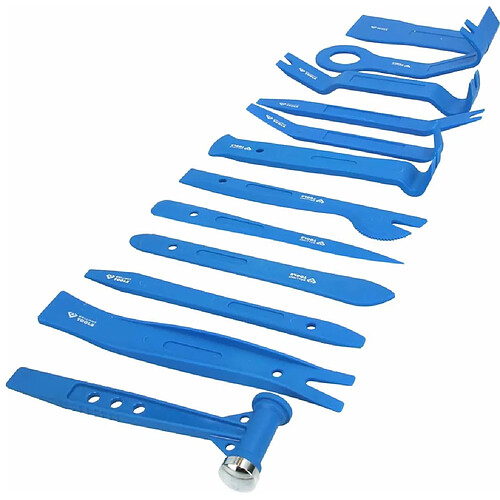 Brilliant Tools Kit de démontage de garniture - 12 pièces - Bleu