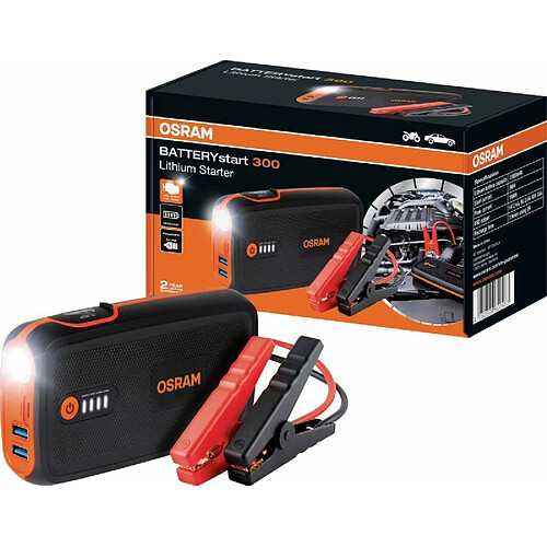 Démarreur de batterie auto Osram BATTERYstart 300