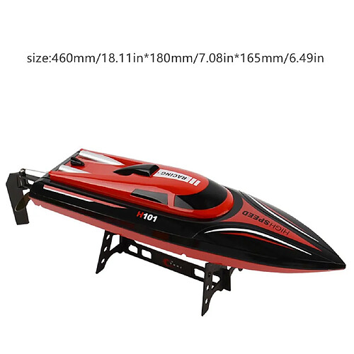 UN Speedboat RC - Rouge