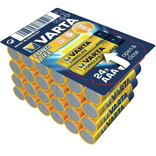 Varta piles Longlife AAA - Jaune