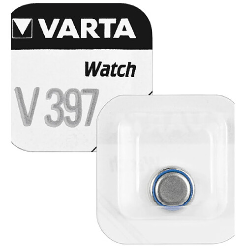 Varta Pile bouton oxyde d'argent 397 - Argent