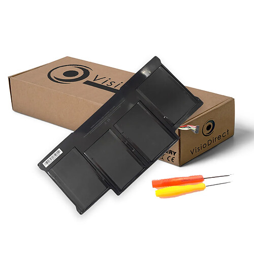 Visiodirect Batterie PC portable pour Apple MacBook Air 13 pouces A1466 - 5 200 mAh