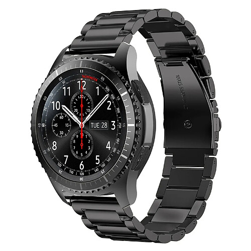 Cadorabo Bracelet acier pour Samsung Galaxy Watch 42mm - Noir