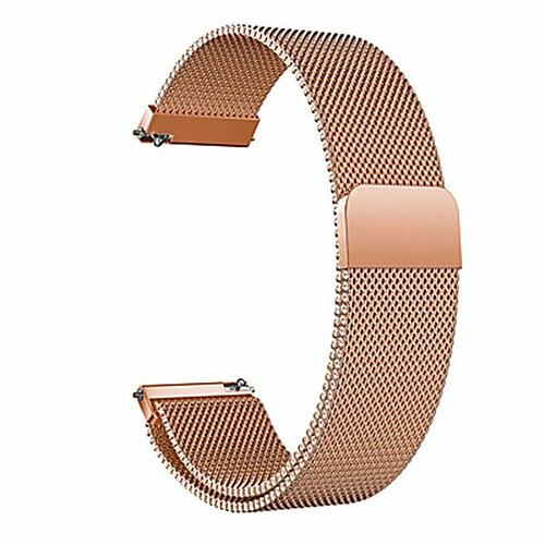 Phonecare Bracelet milanese Garmin vivoactive 5 - Rose or