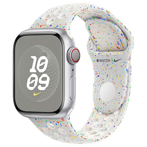 Bracelet Sport pour Apple Watch | 38/40/41/42 mm - Taille M/L - Pure Platinum