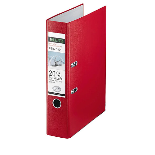 Leitz Classeur à levier 180° - Rouge