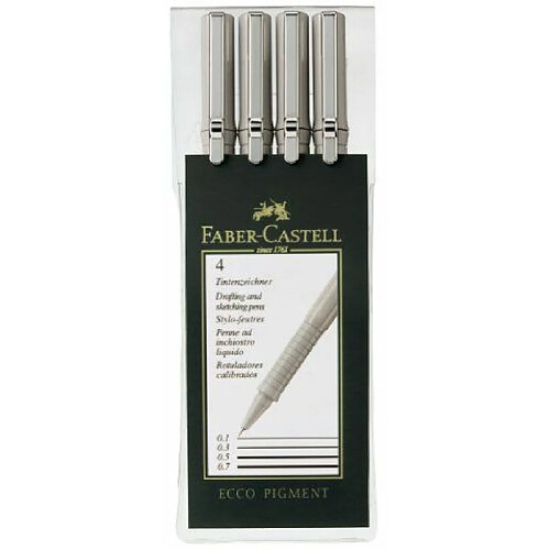 Faber-Castell Stylo-feutres ECCO-PIGMENT